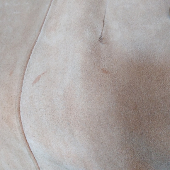 Suede cape - Picture 4 of 7